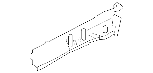 KDY3-53-310 Деталь INNER RAIL, RIGHT