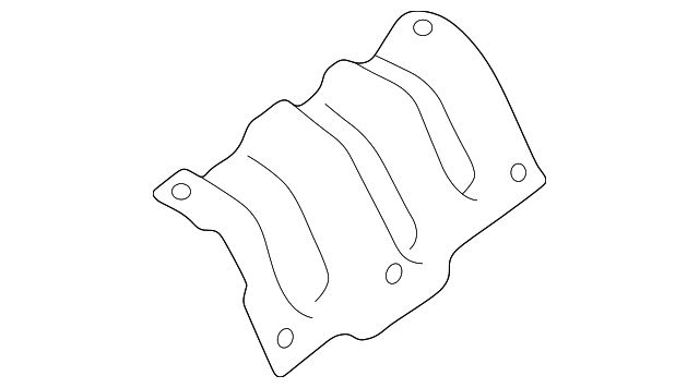 50813FC300 Деталь SUNROOF FRAME FRONT BRACKET, LEFT