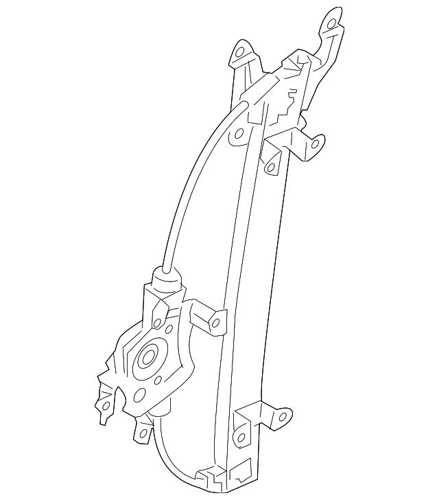 82720-JM00A WINDOW REGULATOR, RIGHT