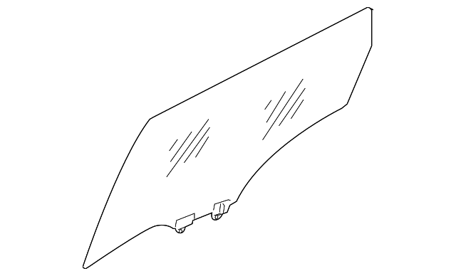 82300-JM00A DOOR GLASS, RIGHT