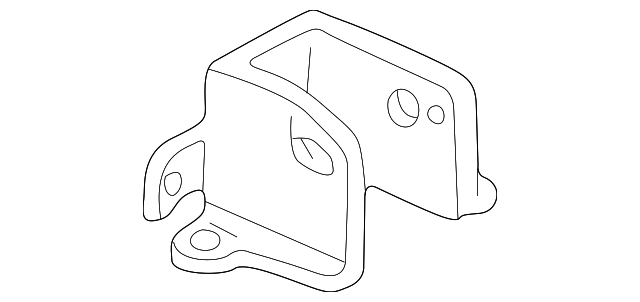 B25D39080B Деталь SIDE MOUNT BRKT, LEFT