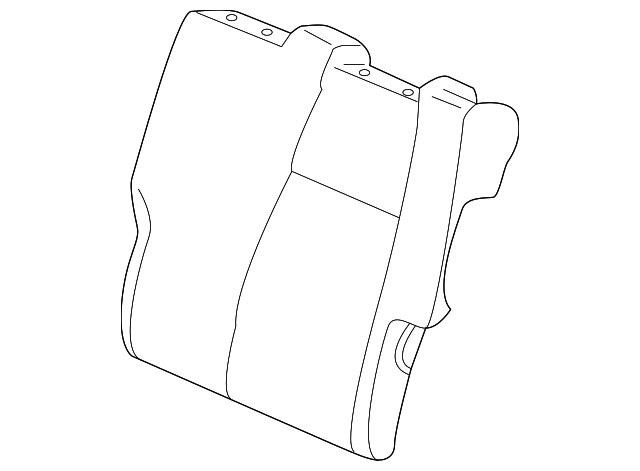 82527-T7X-A01 Деталь PAD, L. RR. SEAT-BACK
