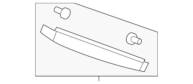 22865528 Деталь LOWER BAFFLE