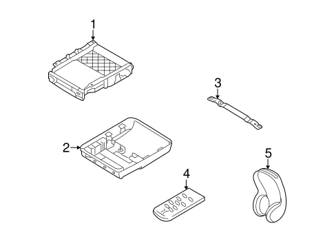 Sedona ENTERTAINMENT SYSTEM COMPONENTS