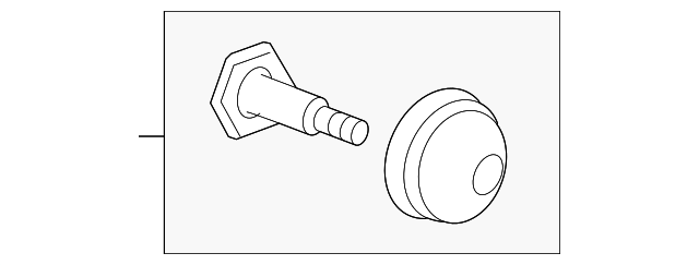10386649 Деталь ABS CONTROL UNIT BUSHING KIT