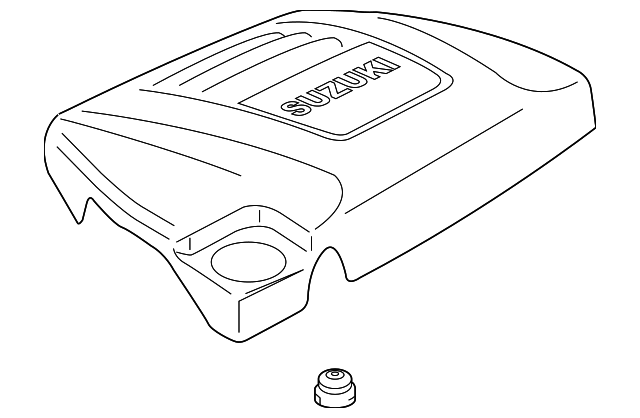 1317057L00 Деталь ENGINE COVER