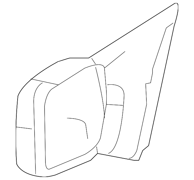 8L3Z-17682-DB Деталь MIRROR ASSY, RIGHT
