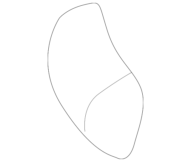 86155-38000 Деталь COWL GRILLE PAD, LEFT