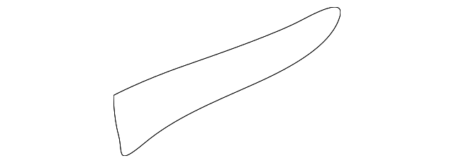 66760-38100 Деталь SIDE EXTN, RIGHT