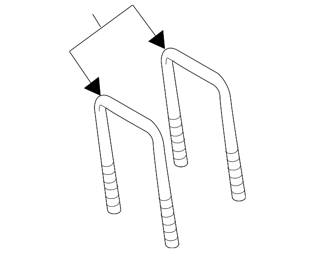 9L3Z-5705-B Деталь U-BOLT, LEFT