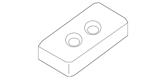 9L3Z-5598-B Деталь MOUNT PLATE PAD, LEFT