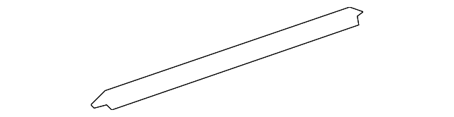 75746-50040 Деталь LOWER MOLDING, LEFT