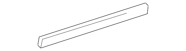 75697-50100 Деталь BODY SIDE MLDG PAD, LEFT