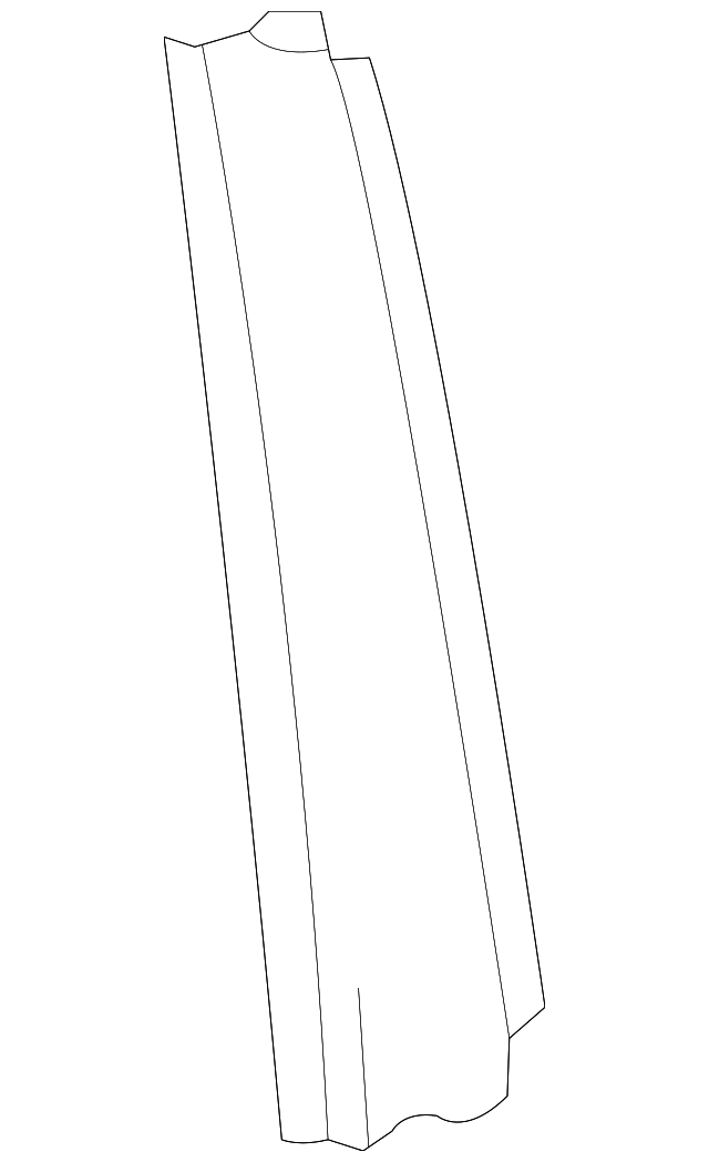 75762-50020 Деталь FRONT MOLDING, LEFT