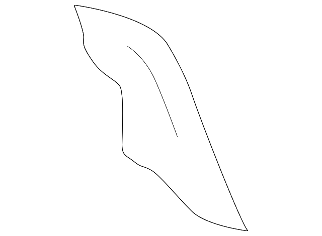 68206554AA Деталь SEAT BACK PAD, LEFT