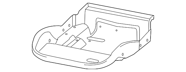5PH91DX9AA Деталь CUSHION FRAME, LEFT