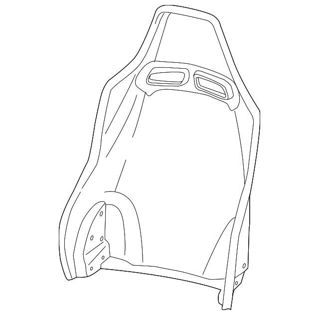 5NP79DX9AA Деталь SEAT BACK, LEFT
