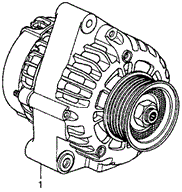 CL ALTERNATOR (DELPHI) (2)