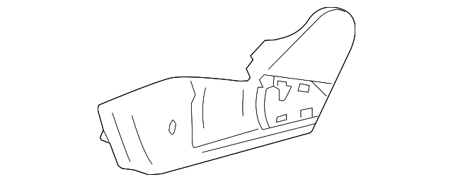 20980227 Деталь OUTER FINISH PNL, LEFT