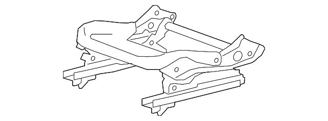 13586221 Деталь SEAT ADJUSTER, LEFT