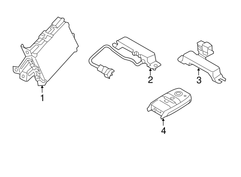 Soul KEYLESS ENTRY COMPONENTS 2