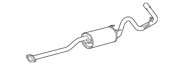 17430-0P021 Деталь MUFFLER & PIPE
