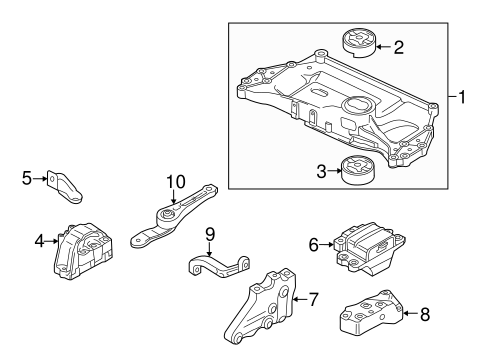 Jetta ENGINE & TRANS MOUNTING