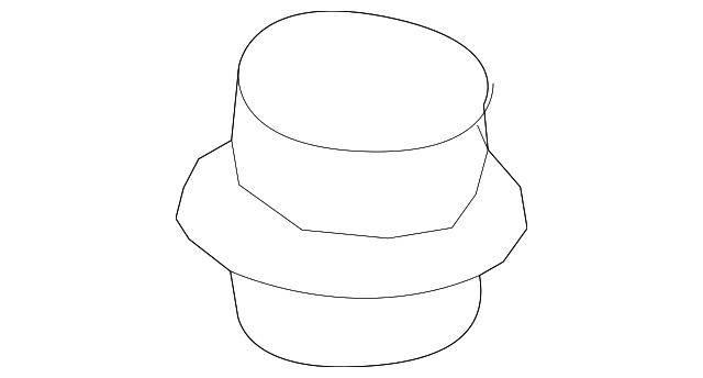 CV6Z-8124-A Деталь RADIATOR LOWER INSULATOR, LEFT