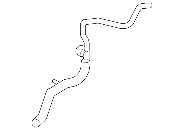 DM5Z-8286-C Деталь LOWER HOSE