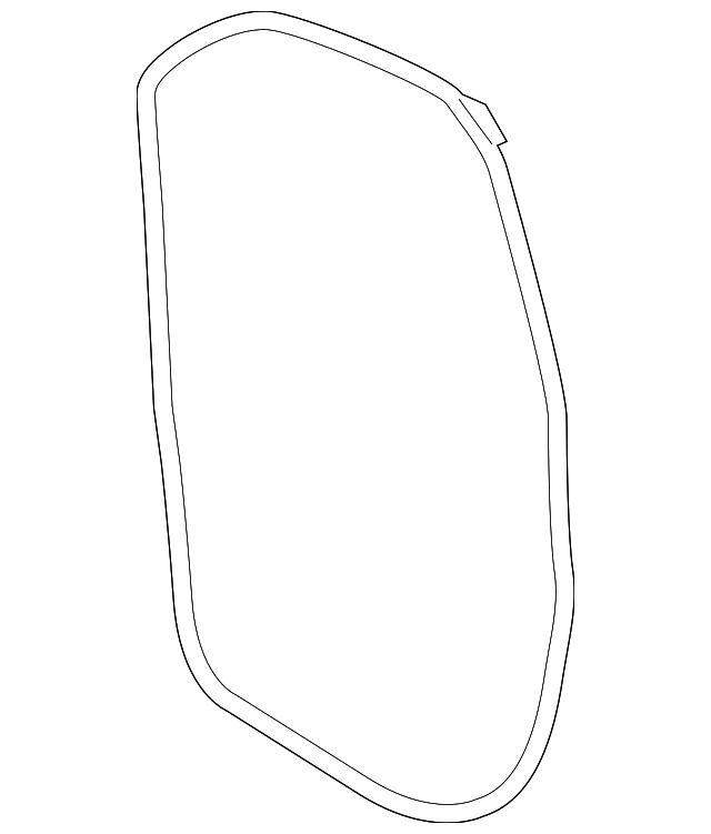 5076866AD Деталь DOOR W'STRIP, RIGHT