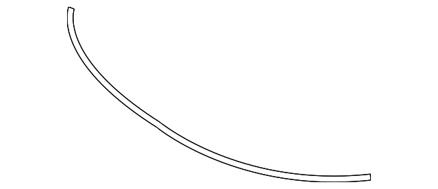 87375-2P500 TRIM MOLDING SEAL