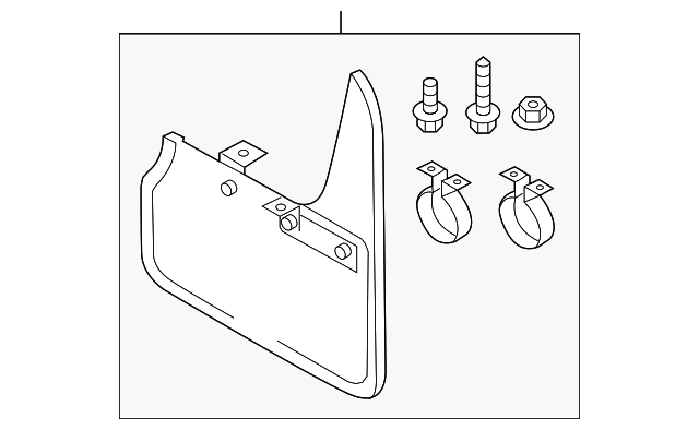 4G0-075-116 Деталь SPLASH GUARD KIT
