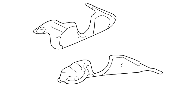 51443-50041 Деталь SIDE SHIELD, RIGHT