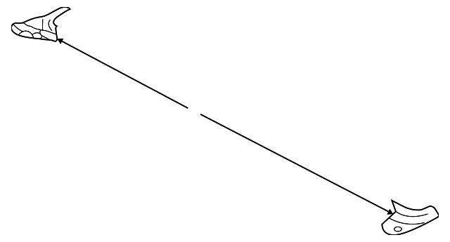 MR535412 Деталь BUMPER BRACKET