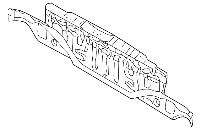 MN133583 Деталь REAR BODY PANEL