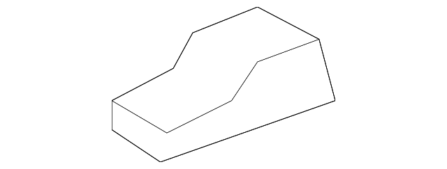 72124-0C010-B0 Деталь FRAME END CAP