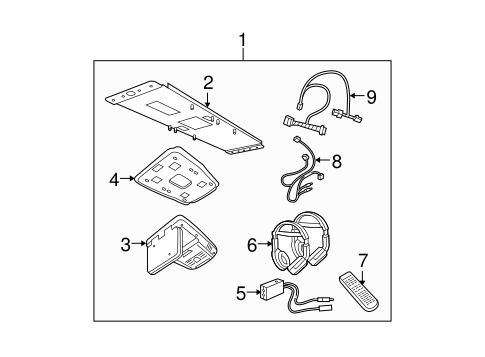 Caliber ENTERTAINMENT SYSTEM COMPONENTS