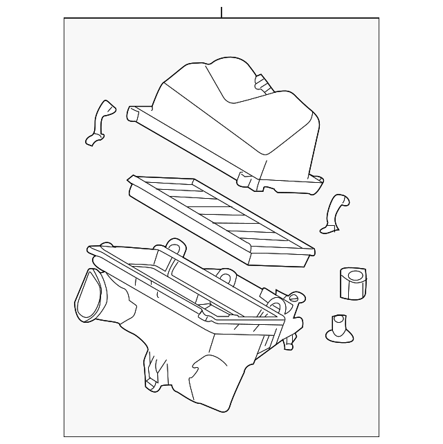 16500-3JA0C AIR CLEANER ASSY
