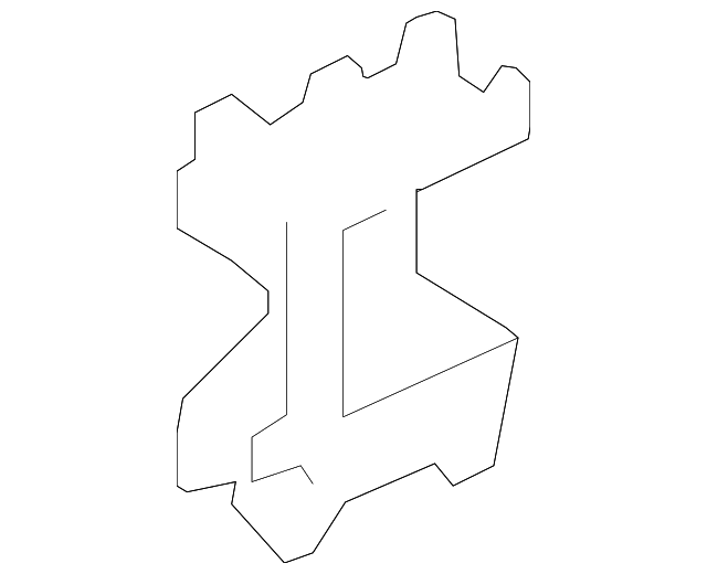 52108-53010 Деталь SIDE SUPPORT, RIGHT