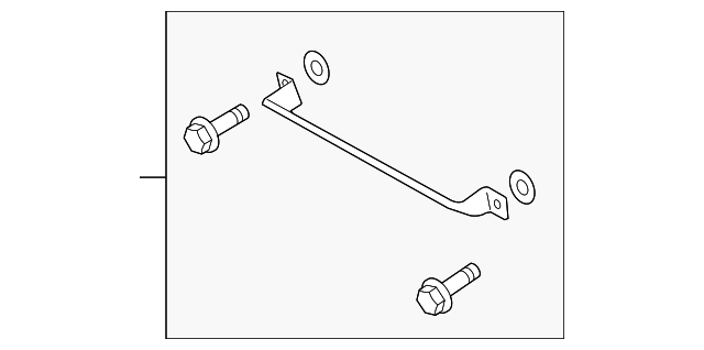 98253AG04A Деталь BRACKET, RIGHT