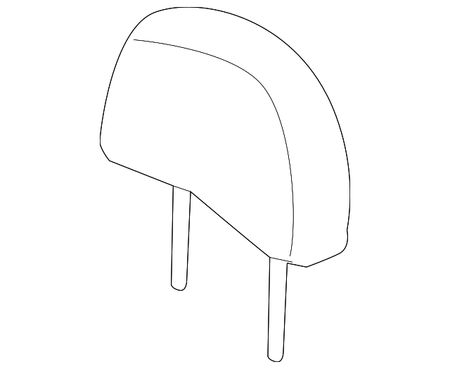 88600-0A100-FZO Деталь HEADREST, LEFT