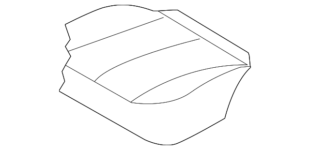 88160-0A000-FZO Деталь CUSHION COVER, LEFT