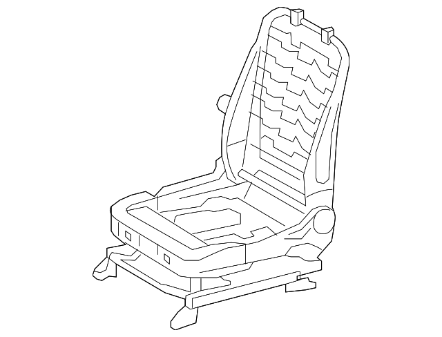 71110-35270 Деталь SEAT FRAME, RIGHT