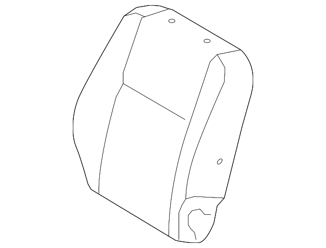 71074-35683-B2 Деталь SEAT BACK COVER, LEFT
