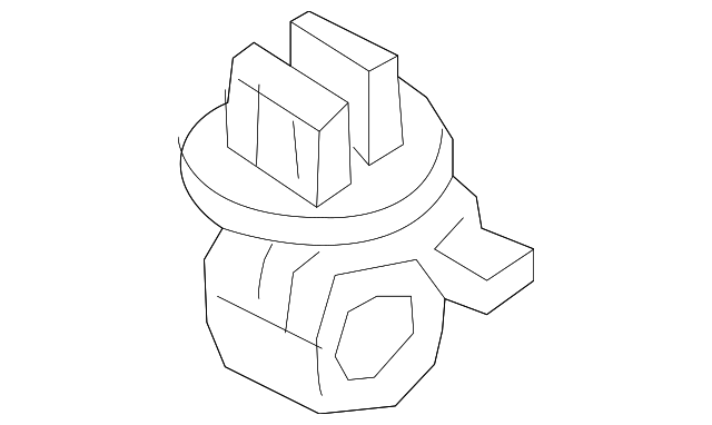 68201780AA Деталь MOUNT BRACKET CLIP
