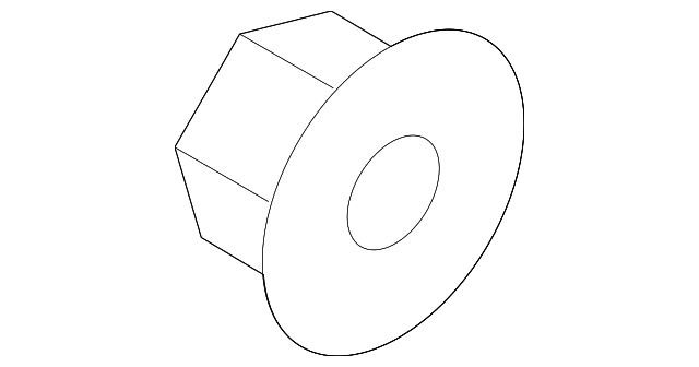 6107113AA Деталь MOUNT BRACKET NUT