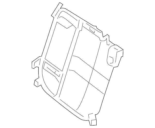 88651-3SA0A Деталь SEAT BACK FRAME