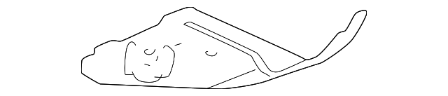 15076501 Деталь FRONT PANEL, LEFT