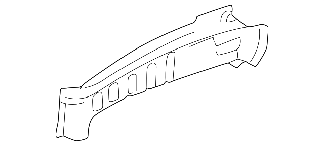 12478029 Деталь UPPER RAIL, LEFT