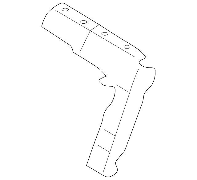 52-20-8-176-231 UPPER PAD, LEFT